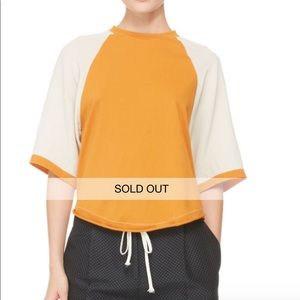 Phillip Lim Half-Sleeve Baseball Shirt